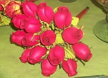 Buquet de botão de rosas